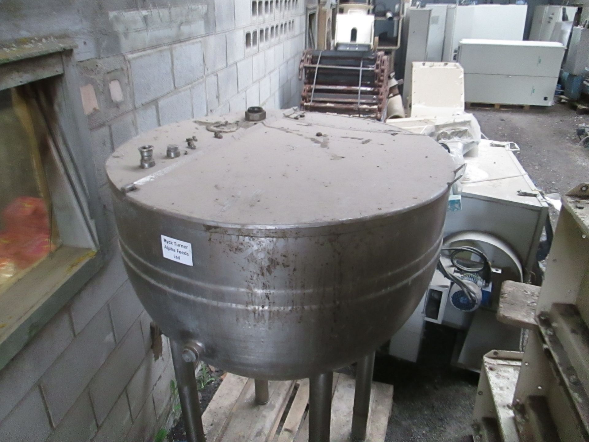 Foodmex Ltd Stainless Steel Jacketed Bowl, with su