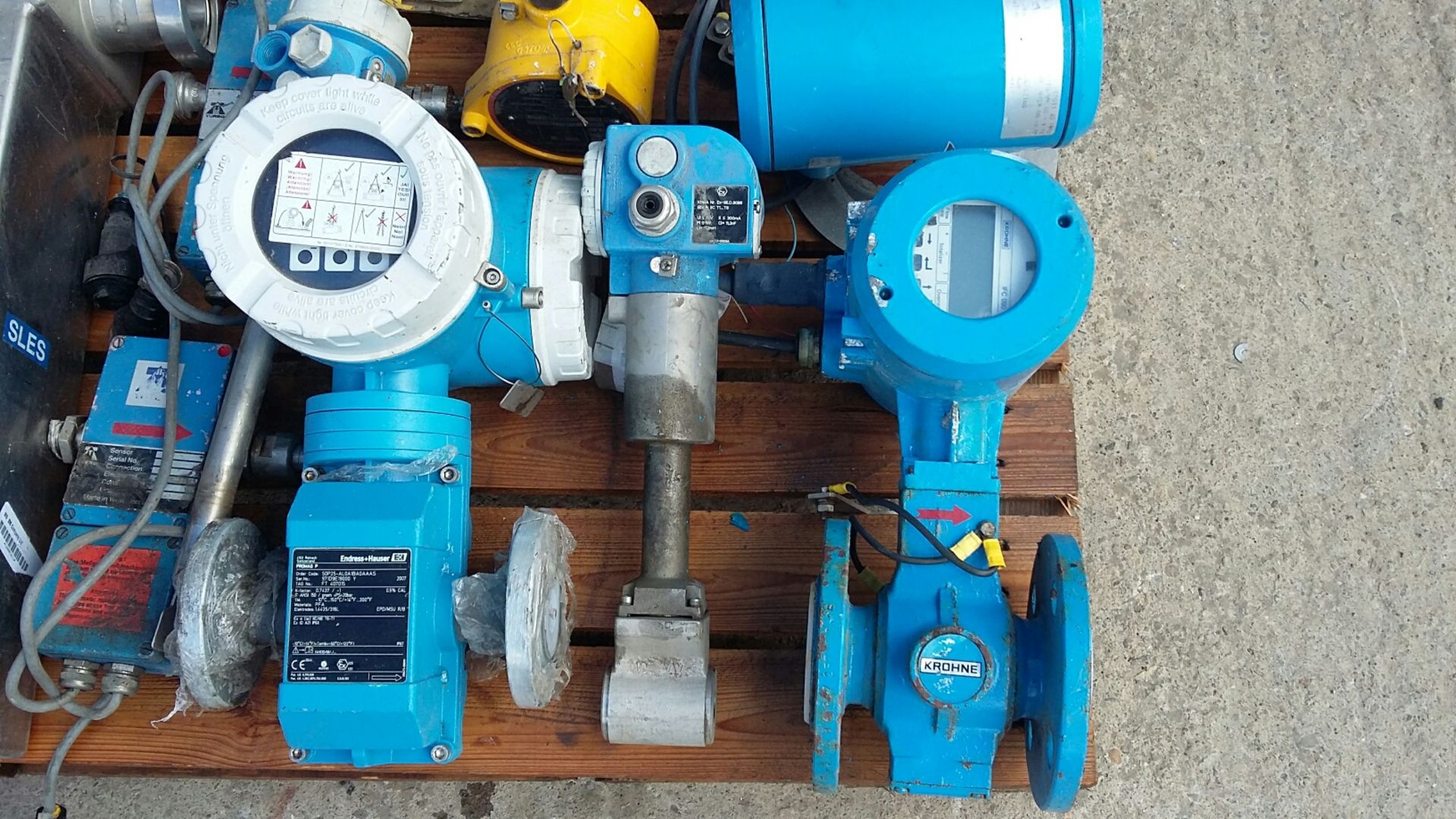 12 Endress and Hauser Assorted Flow Meters and Lev - Bild 2 aus 4