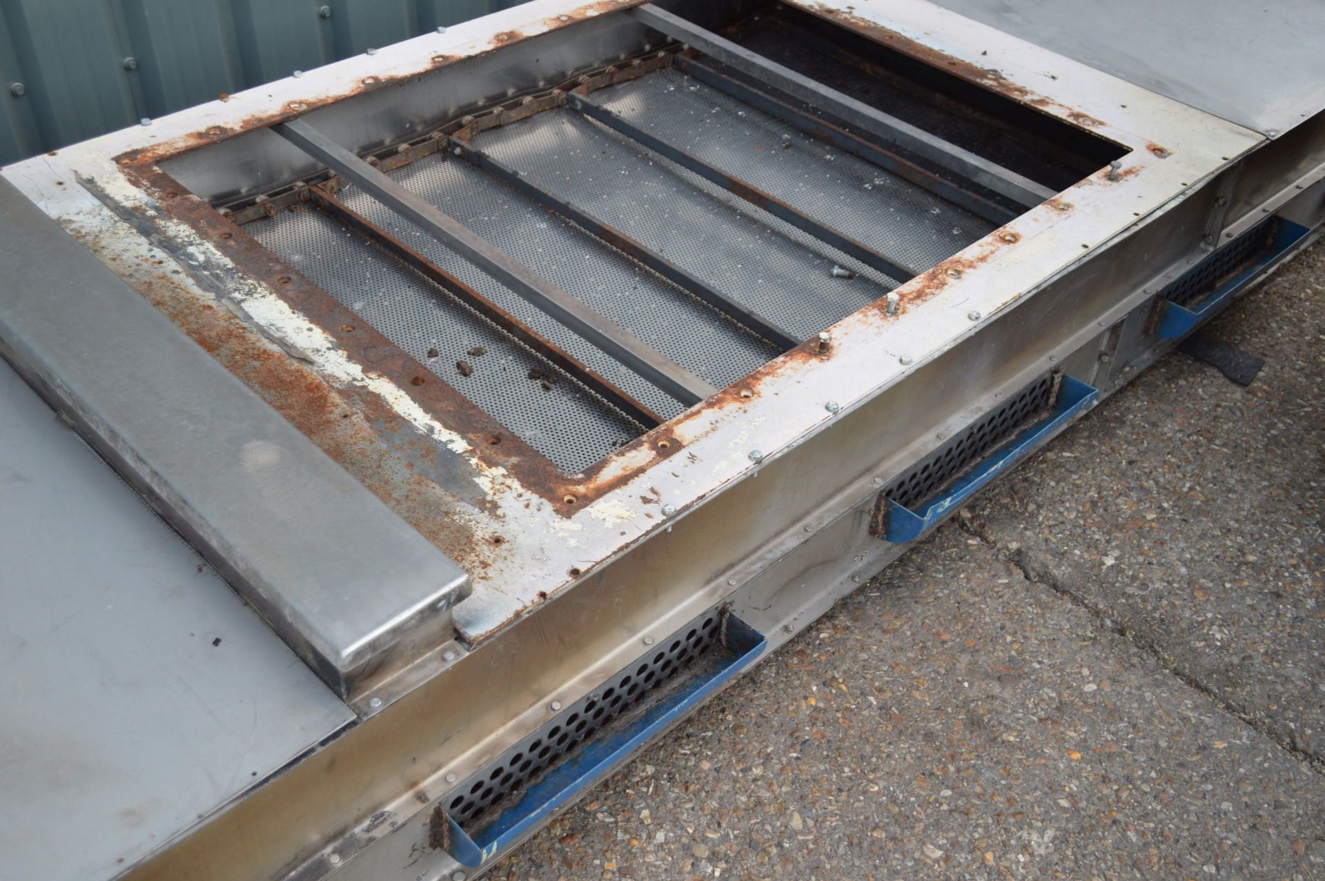 STAINLESS STEEL-CASED TWO-DECK COOLER CONVEYOR, ap - Bild 3 aus 6