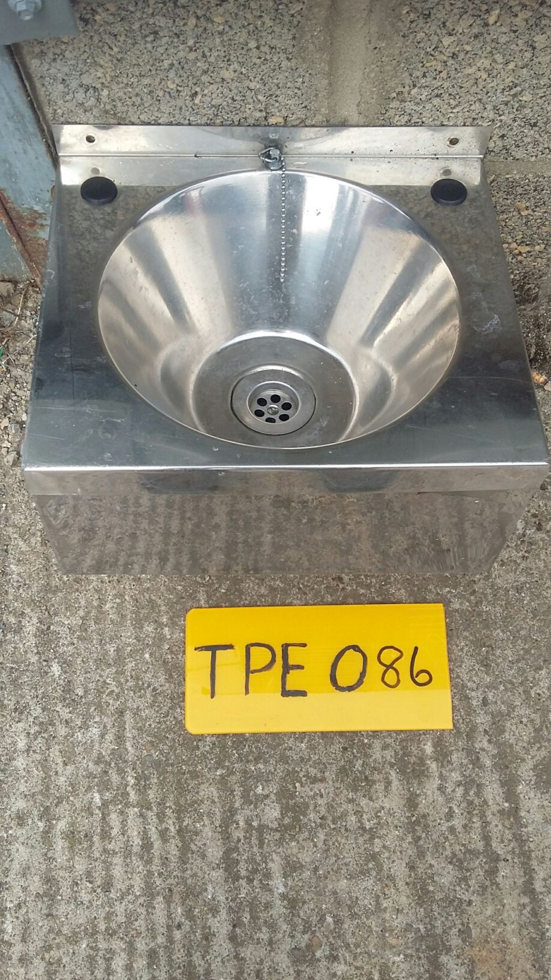 Small Wall Mounted Stainless Steel Hand Basin