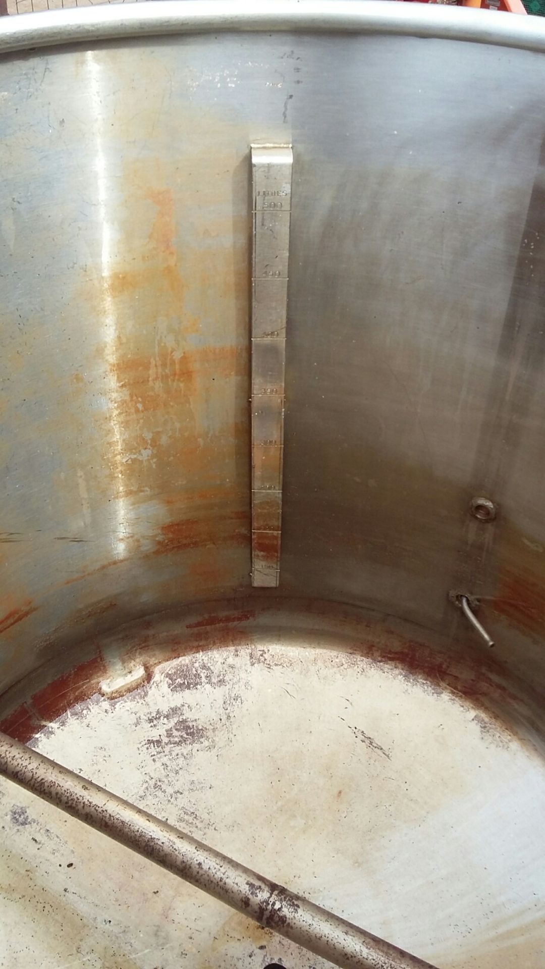Stainless Steel Open Top Tank, approx. 500 Lts, di - Image 2 of 4