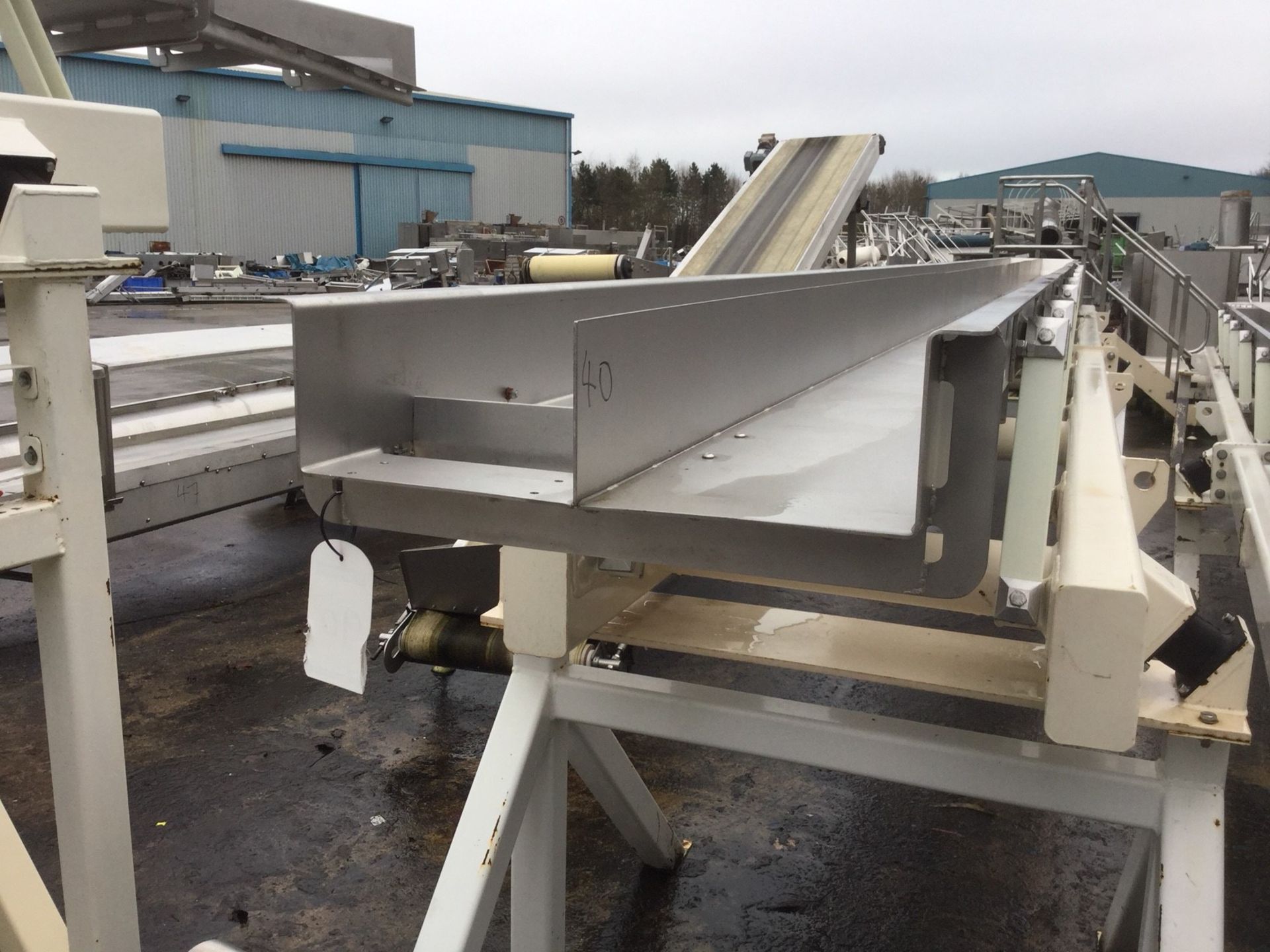 FMC Vibratory Conveyor, 2 lane each 220 mm wide - Image 2 of 2