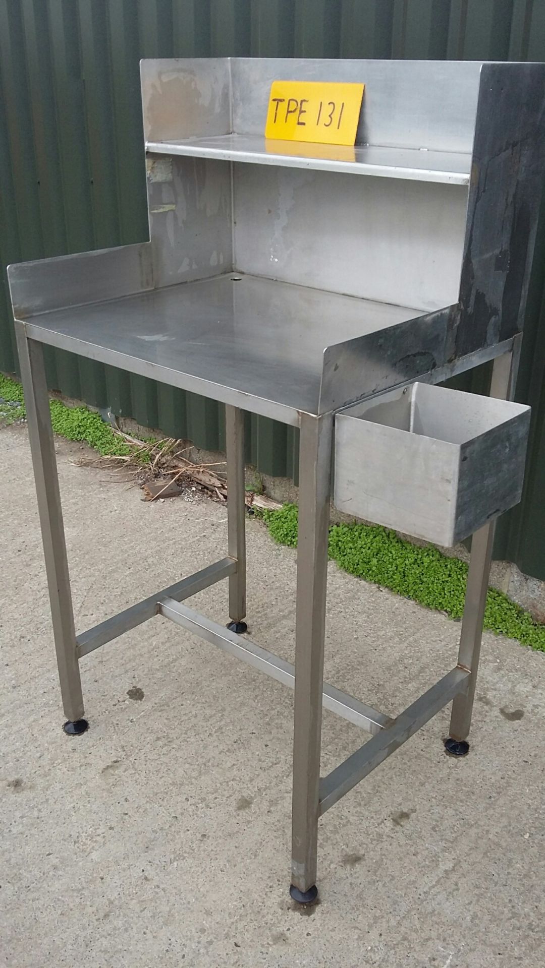 Stainless Steel Lecturn Upright Table/ Document Re - Bild 2 aus 2