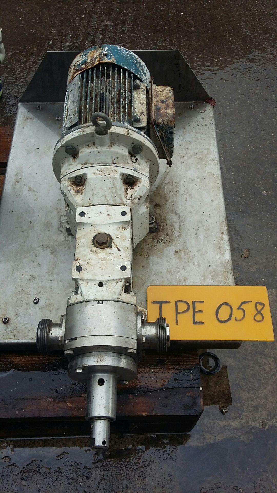 ITT 24050-4311 Pureflow Tri-Lobe Pump, on a stainl - Bild 4 aus 5