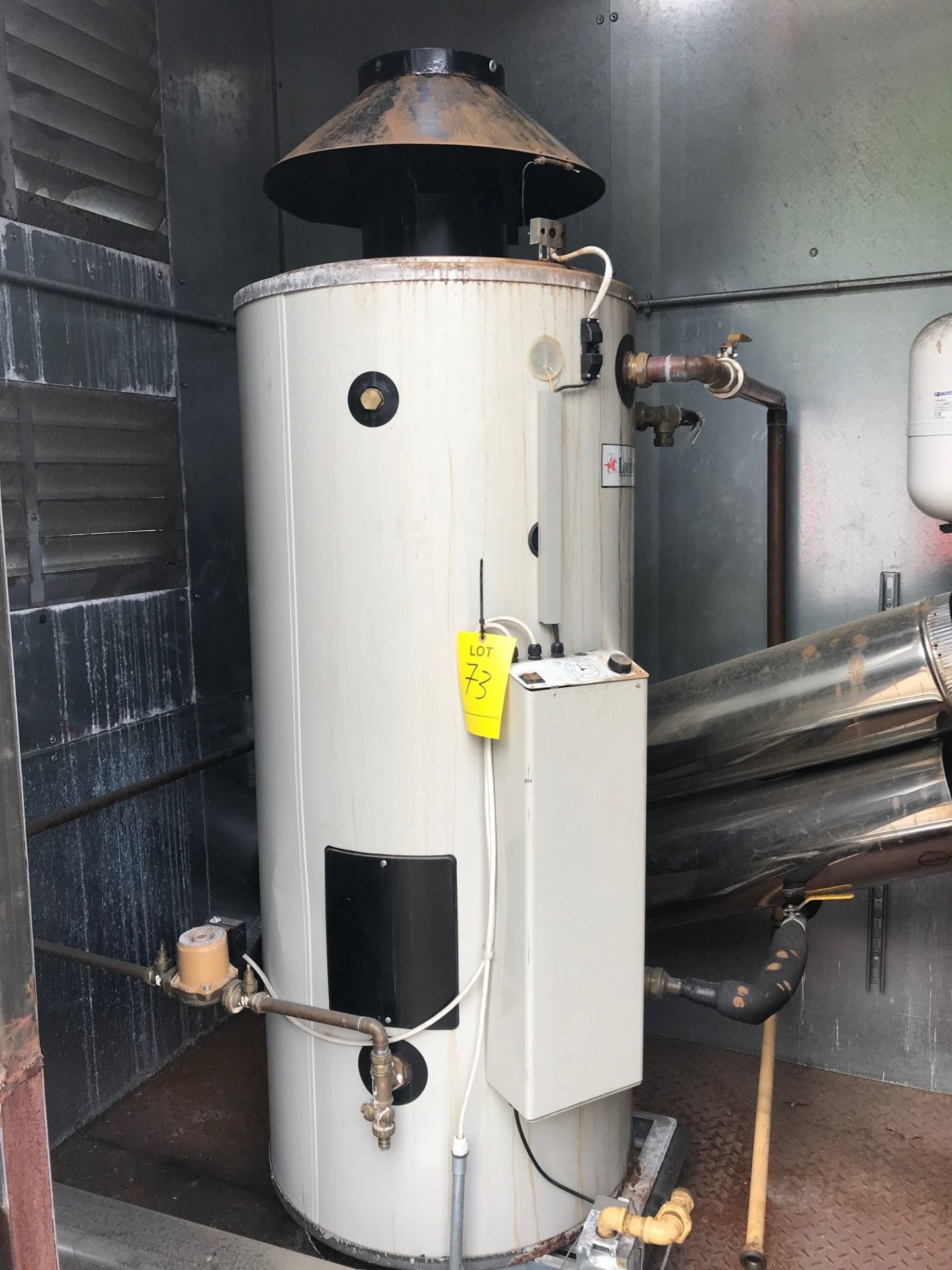 Two Lochinvar CH600 G Gas Fired Water Heaters, in - Bild 4 aus 13