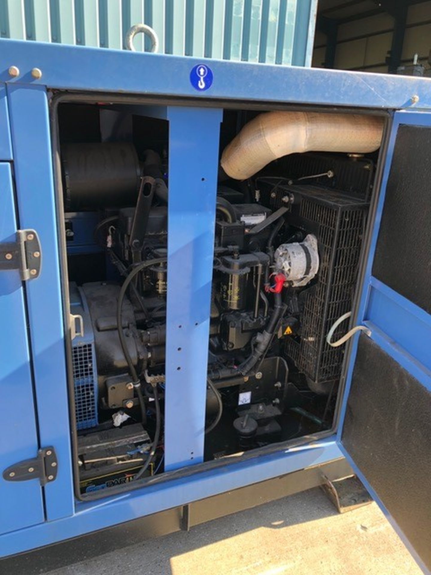 SDMO J66K Generator, with John Deere Diesel Engine - Image 3 of 12