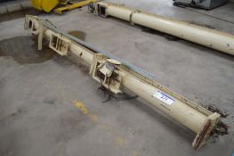 150mm dia. Screw Conveyor, approx. 4m long, with g