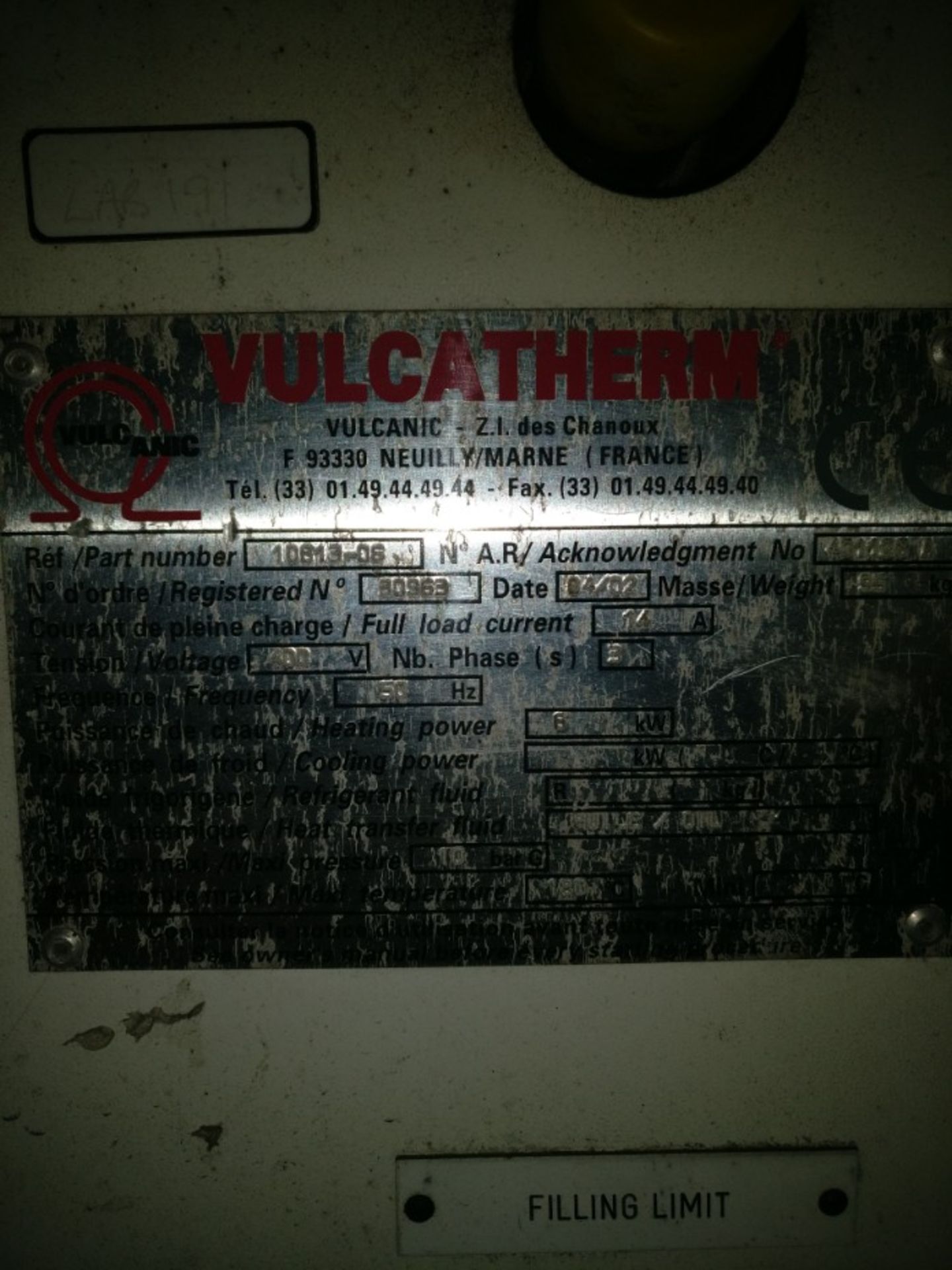 Vulcartherm Electric Thermal Oil Heater, internal - Image 5 of 5