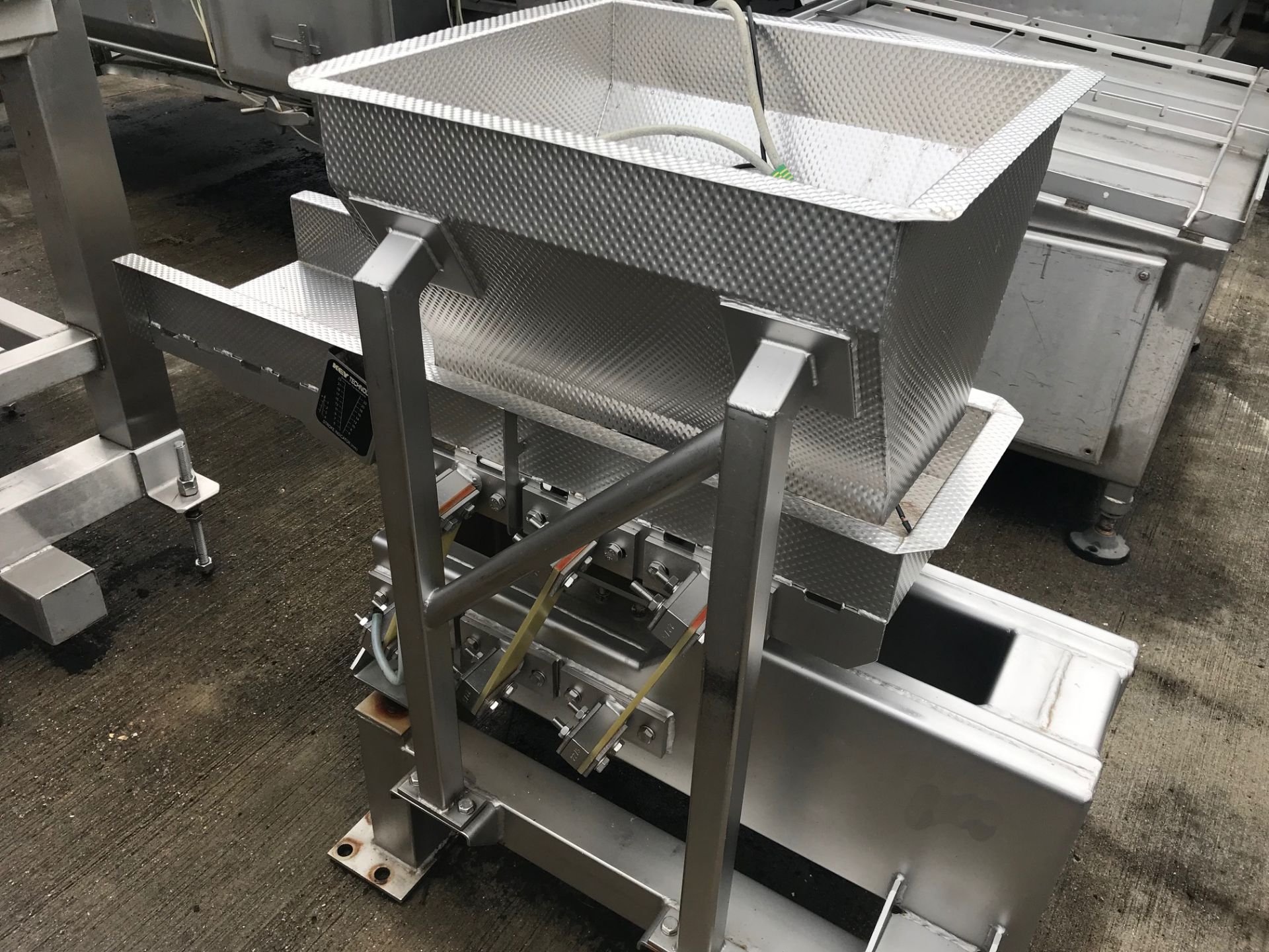 Stainless Steel Vibratory Feeder, with infeed chut - Image 3 of 3