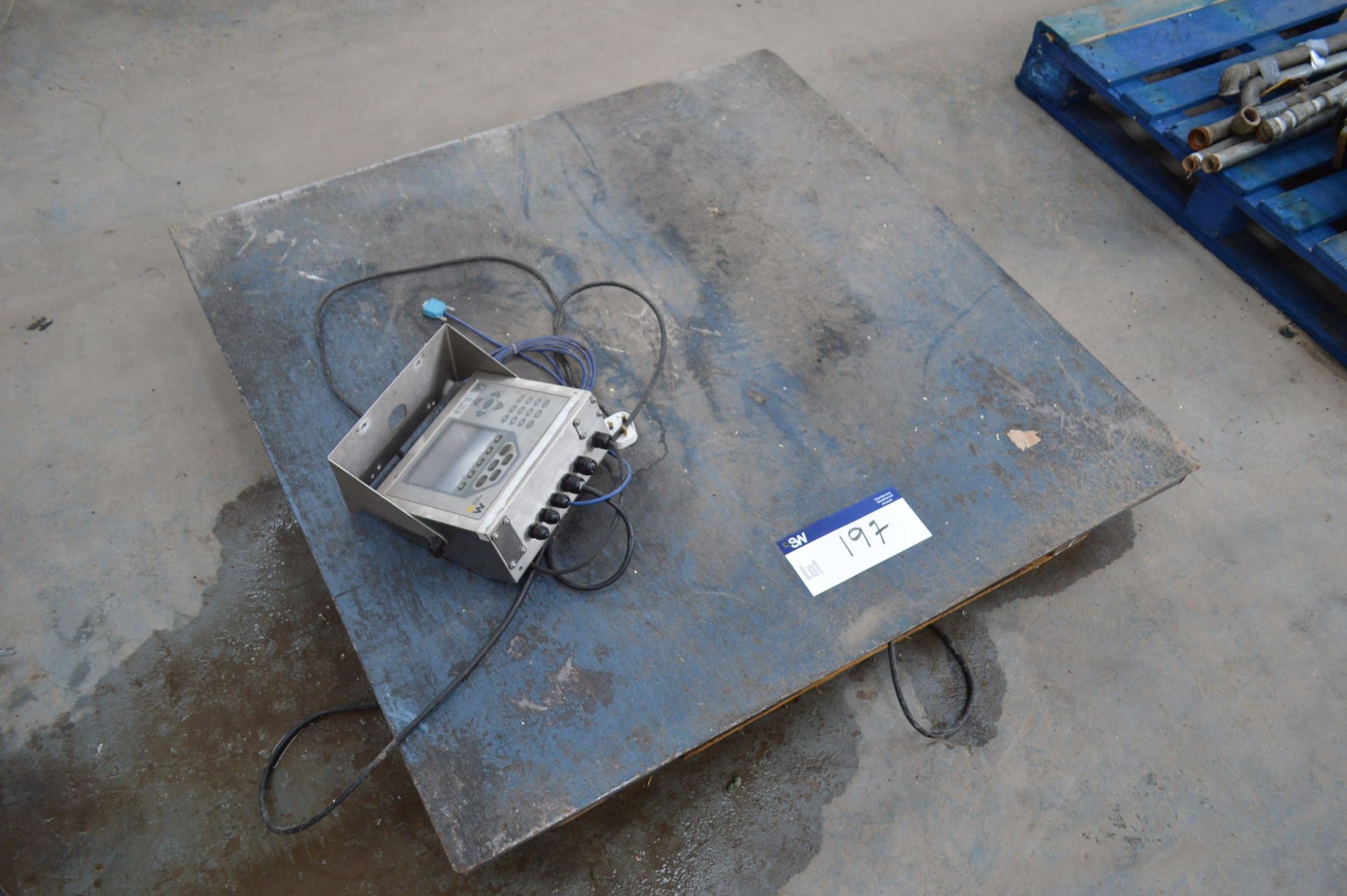 Loadcell Weighing Platform, 1.25m x 1.25m, with Ap