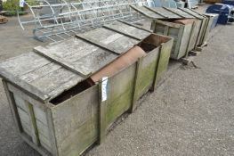 One Pair of Flaking Mill Rolls, each approx. 1.1m