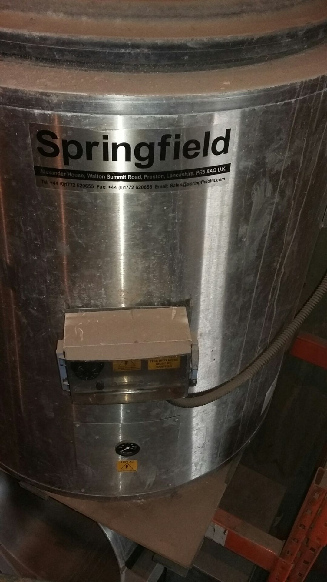 Springfield 400 Lts Stainless Steel Insulated Elec