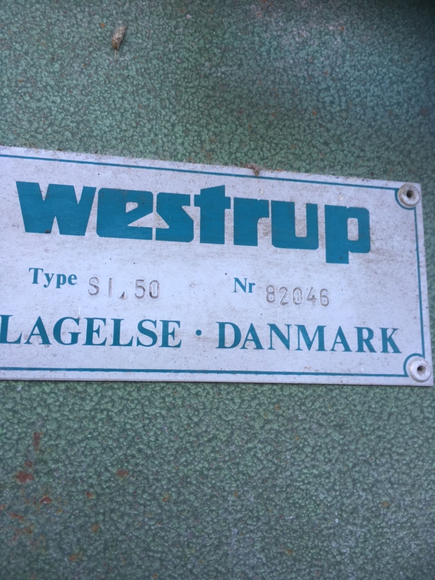 Westrup S1.50 GRAIN CLEANER, serial no. 82046. Ite - Bild 4 aus 4