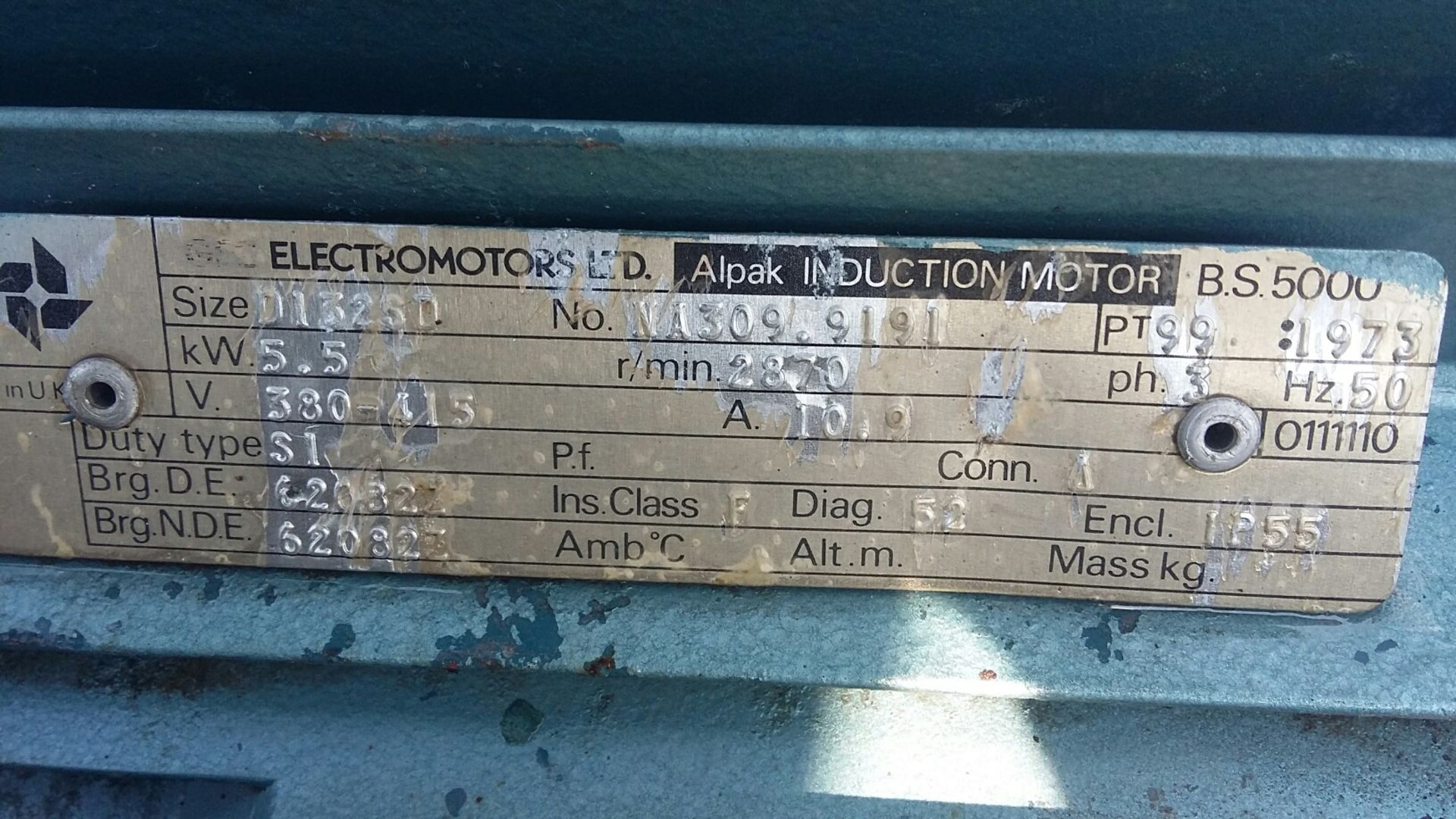 Worth/ Simpson 32 WR 200 Water Pump, close coupled - Image 2 of 3