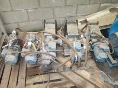 Bank of Five Nikkiso Diaphragm Pumps, on a single