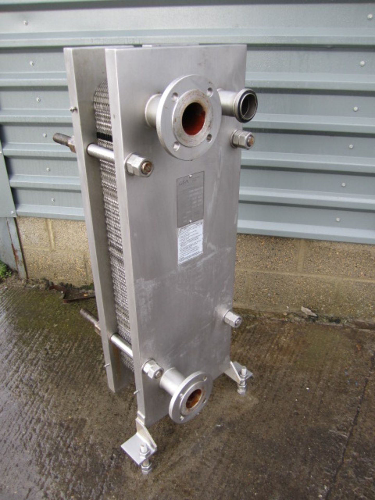 GEA Stainless Steel Plate and Frame Heat Exchanger
