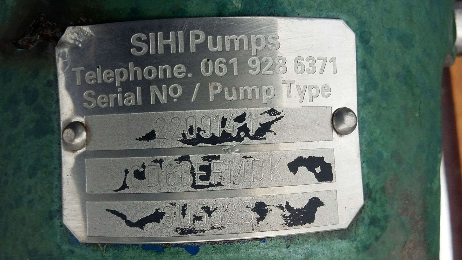 Sihi Stainless Steel Integeral Gear Pump, 3" x 3 " - Image 3 of 5