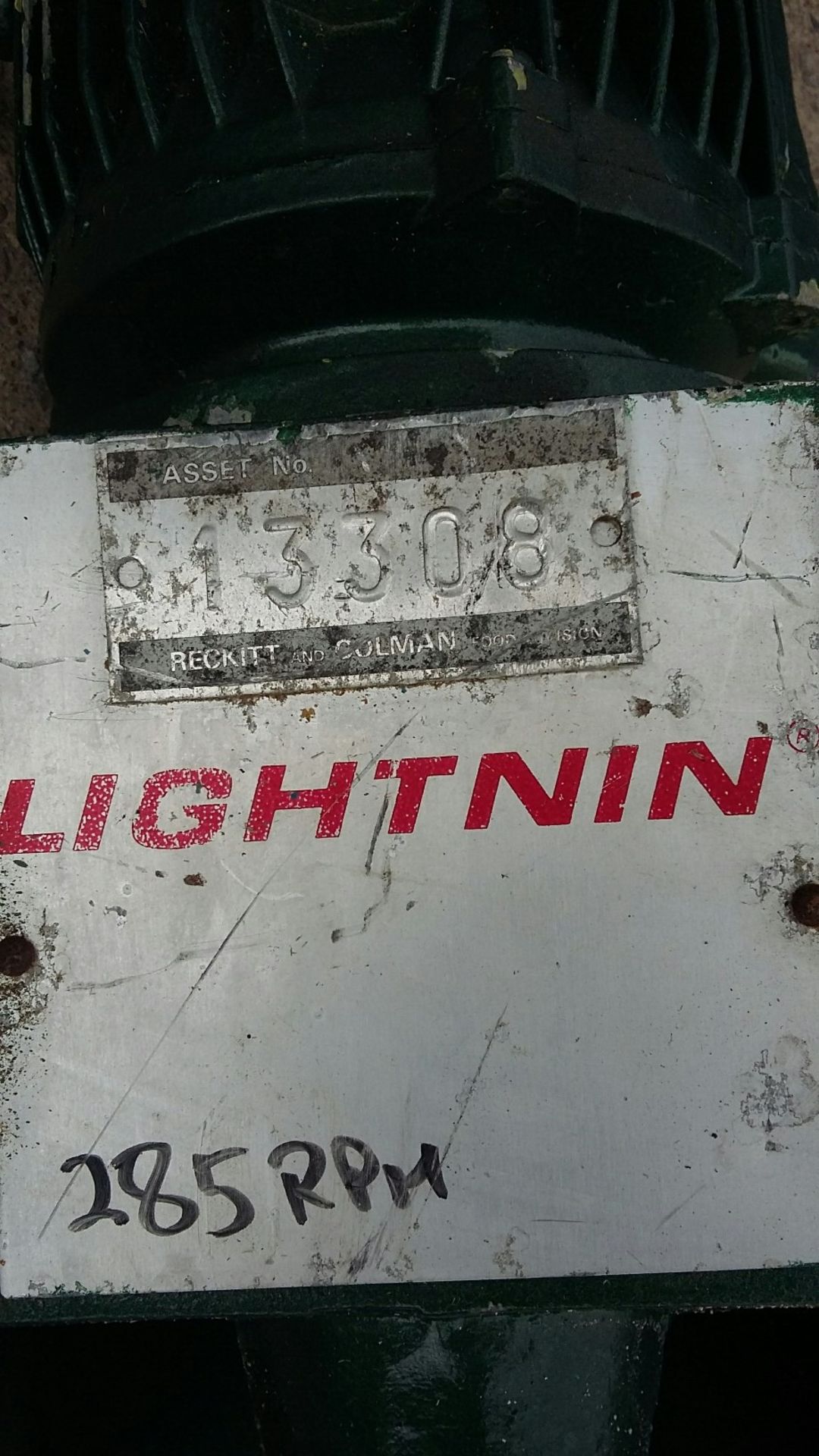 Lightnin Geared Agitator, 0.25kW drive, flange mou - Bild 2 aus 2