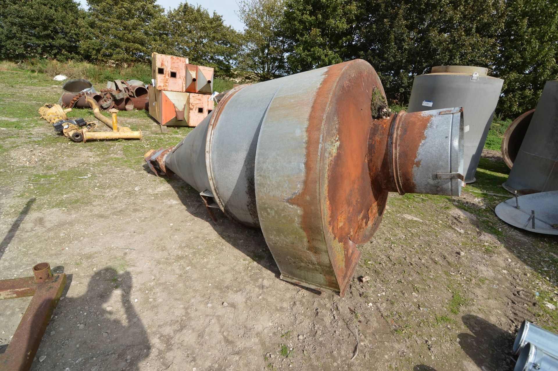 Cyclone Receiver, approx. 1500mm dia. x 3m deep. I - Image 2 of 2