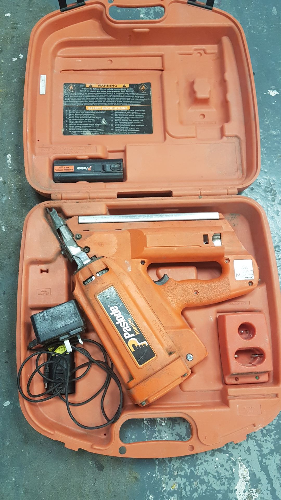 Paslode Impulse Nail Gun & Case