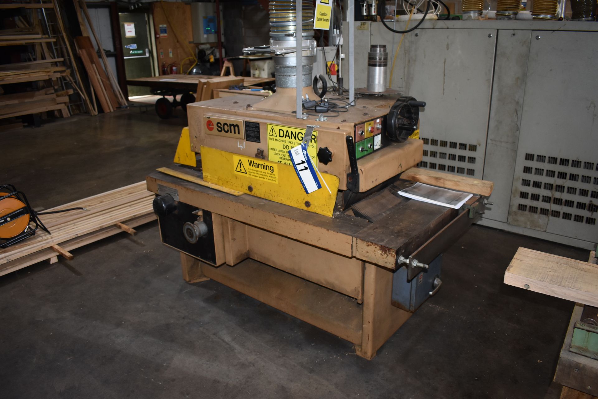 SCM M2 Rip Saw c/w Laser Guard, Model M2, Serial N