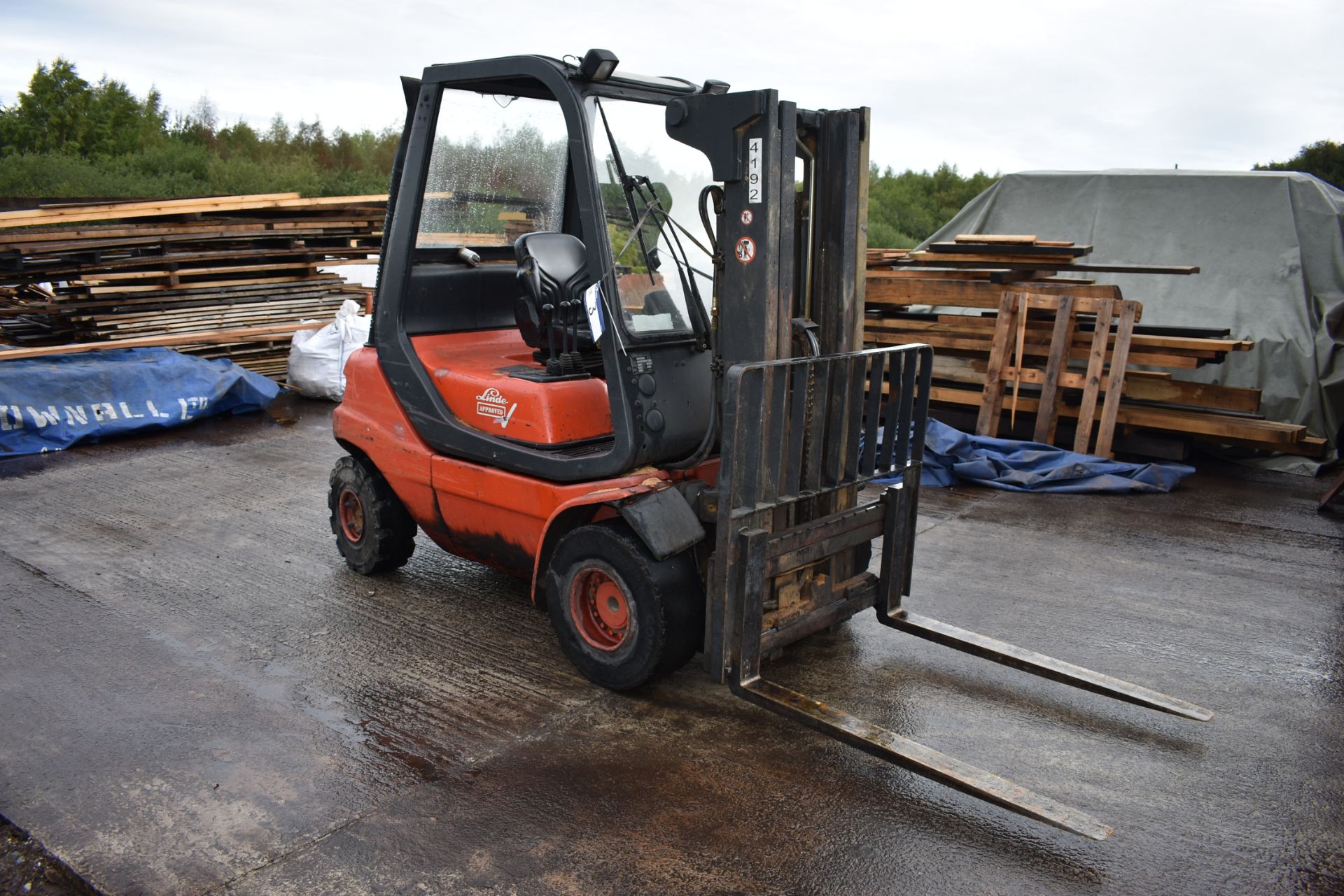 Lansing Linde H25D – 03 Diesel Forklift Truck, Mod