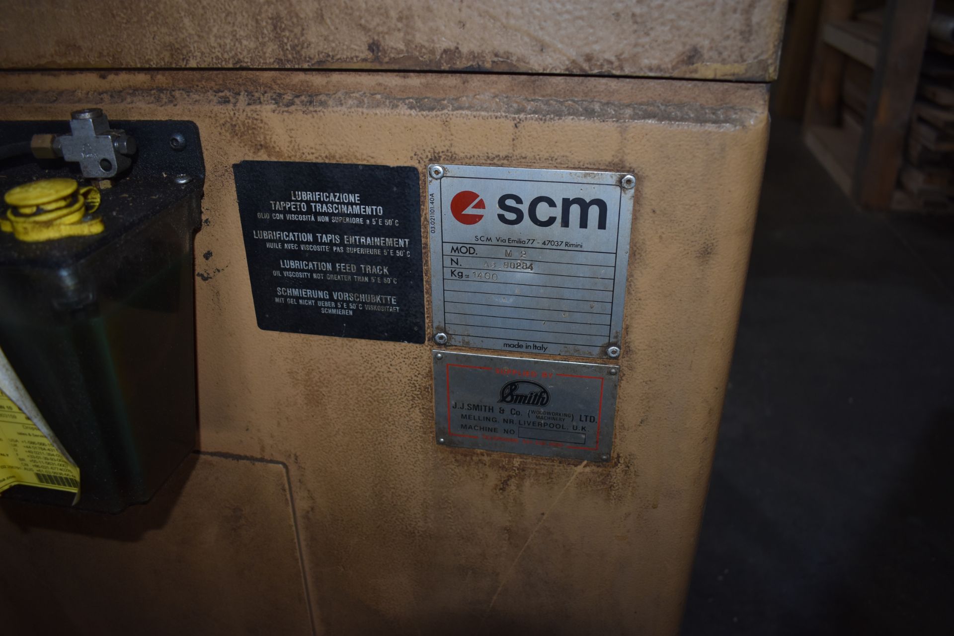 SCM M2 Rip Saw c/w Laser Guard, Model M2, Serial N - Bild 6 aus 6