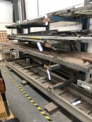 5 Tier Steel Cantilever Stock Rack