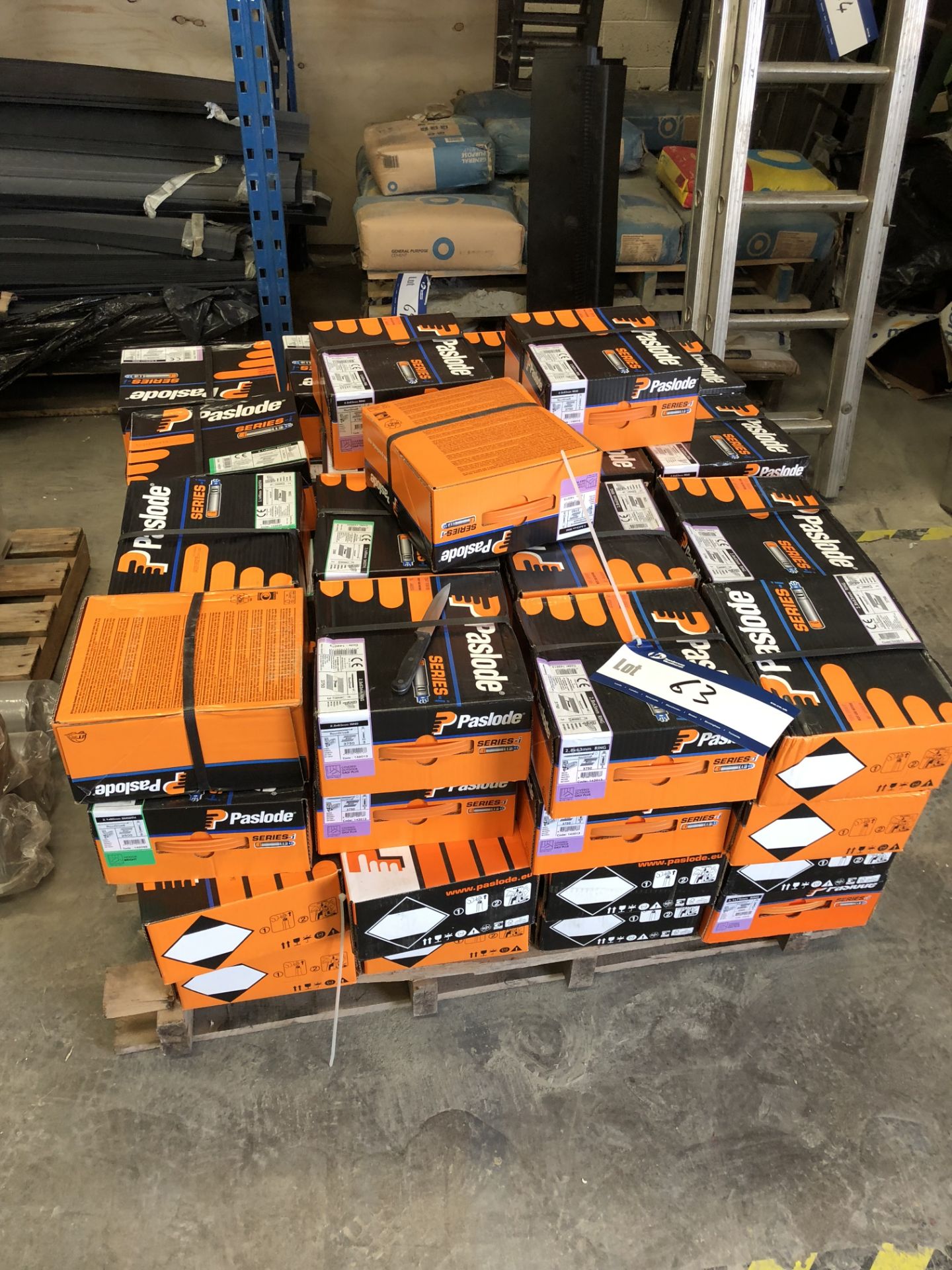 57 Boxes of Paslode Series-i Round Drive Nail Gun