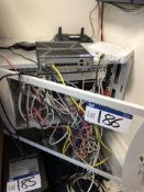 Comms Cabinet and Contents inc 2 Switches, Cisco A