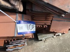 Quantity of Red Clay Grey Cement Roof Tiles, as lo