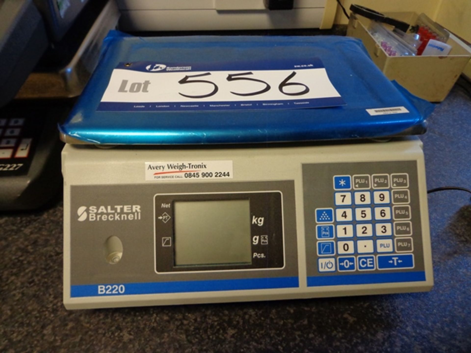 Salter Brecknell B220 Digital Scale max 30kg, serial number: 07 220697