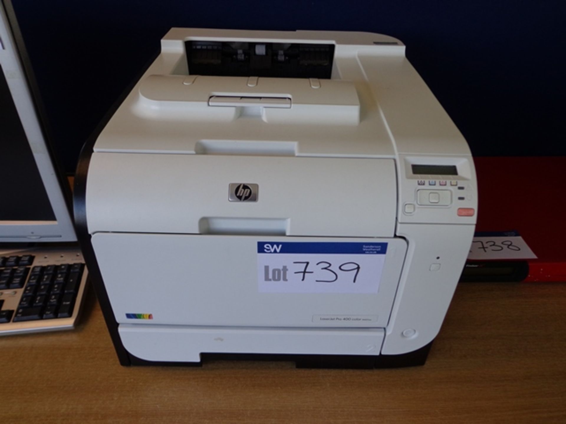 HP Laserjet Pro 400 Colour M451NW Laser Printer