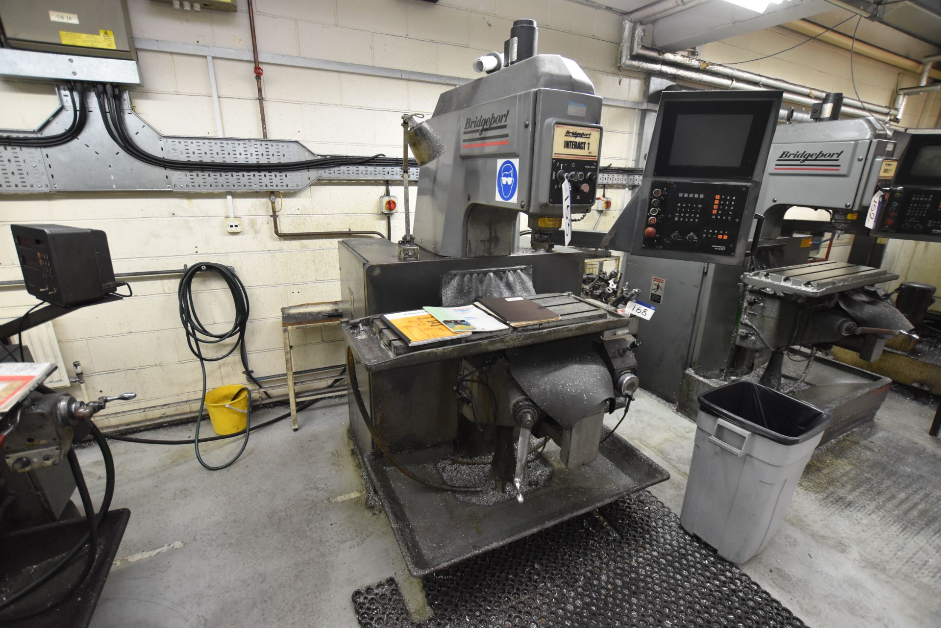 Bridgeport Interact 1 MK2 Vertical Milling Machine, Capacity X = 450mm, Y = 300mm, Z = 125mm with