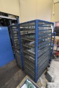 Mobile Steel Cage 1160 x 830 x 1660mm H
