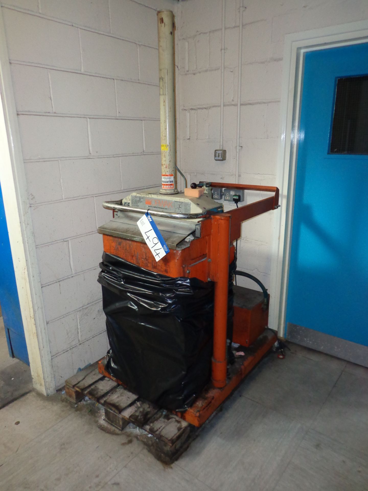 Orwak Waste Compactor Model 5081, 240v