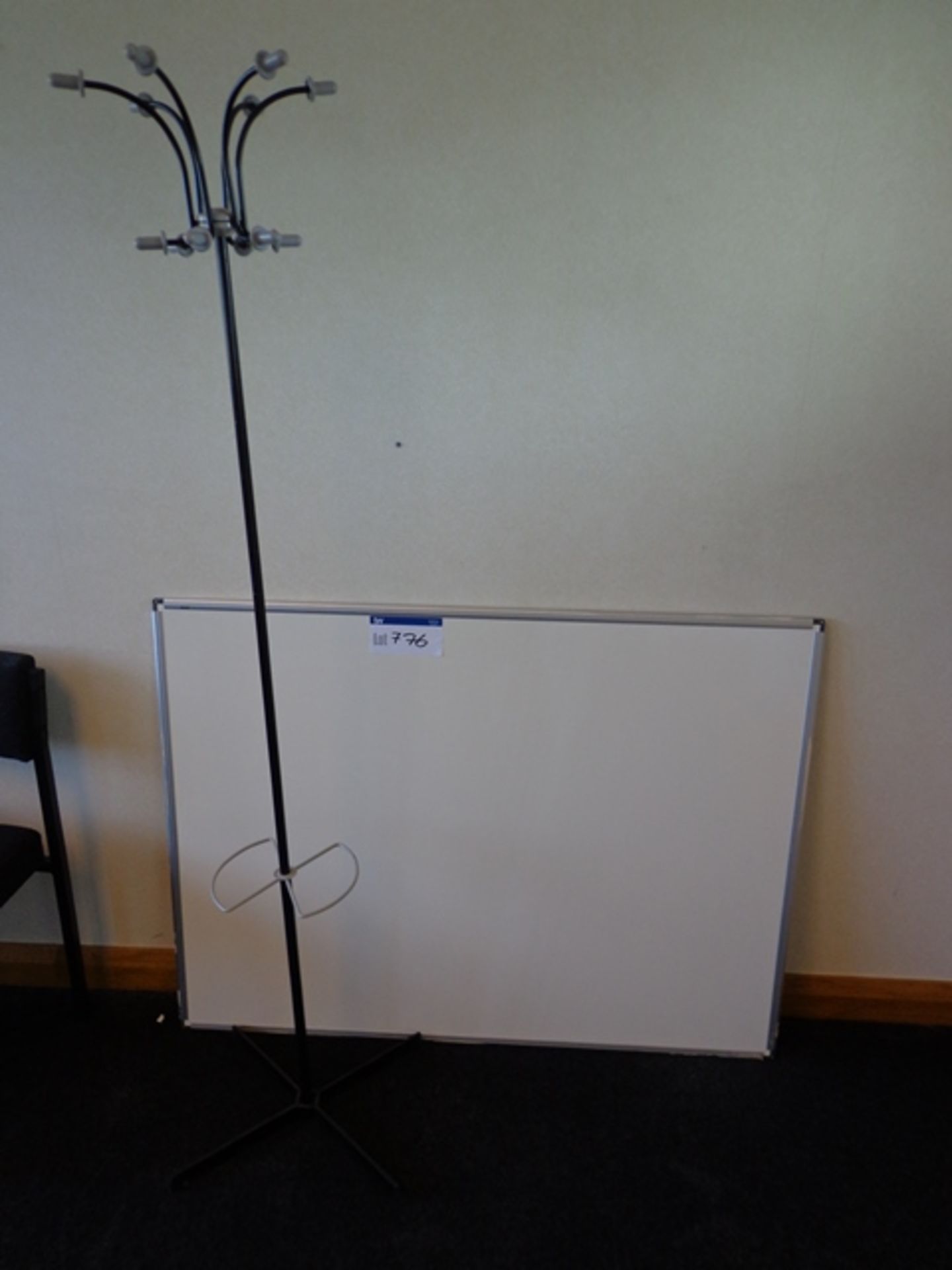 White Board and Hat/Coat Stand