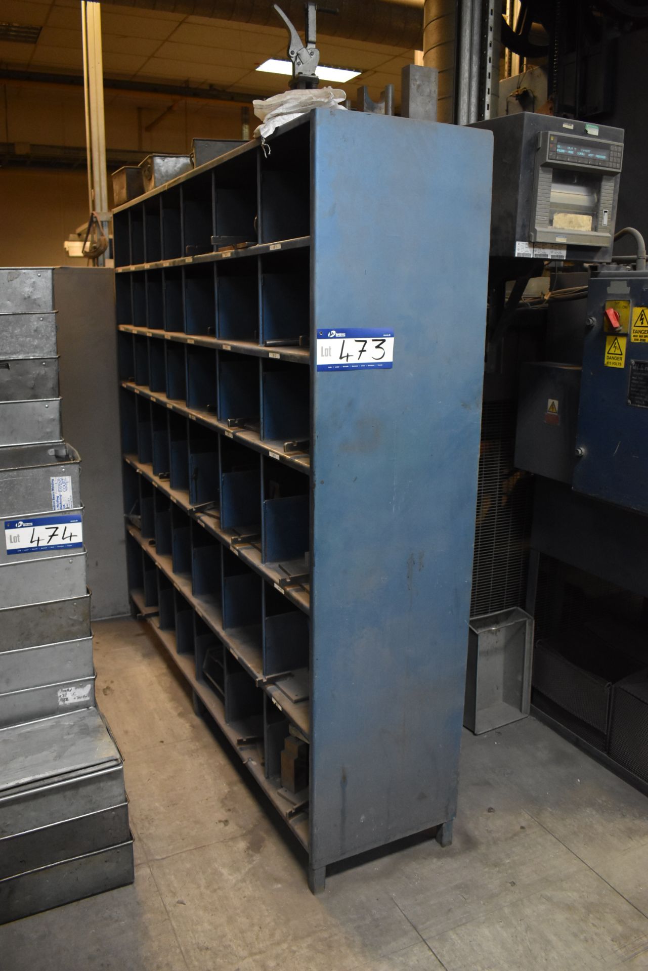 Steel Shelving Unit 2.2m x 500mm x 2.1m H