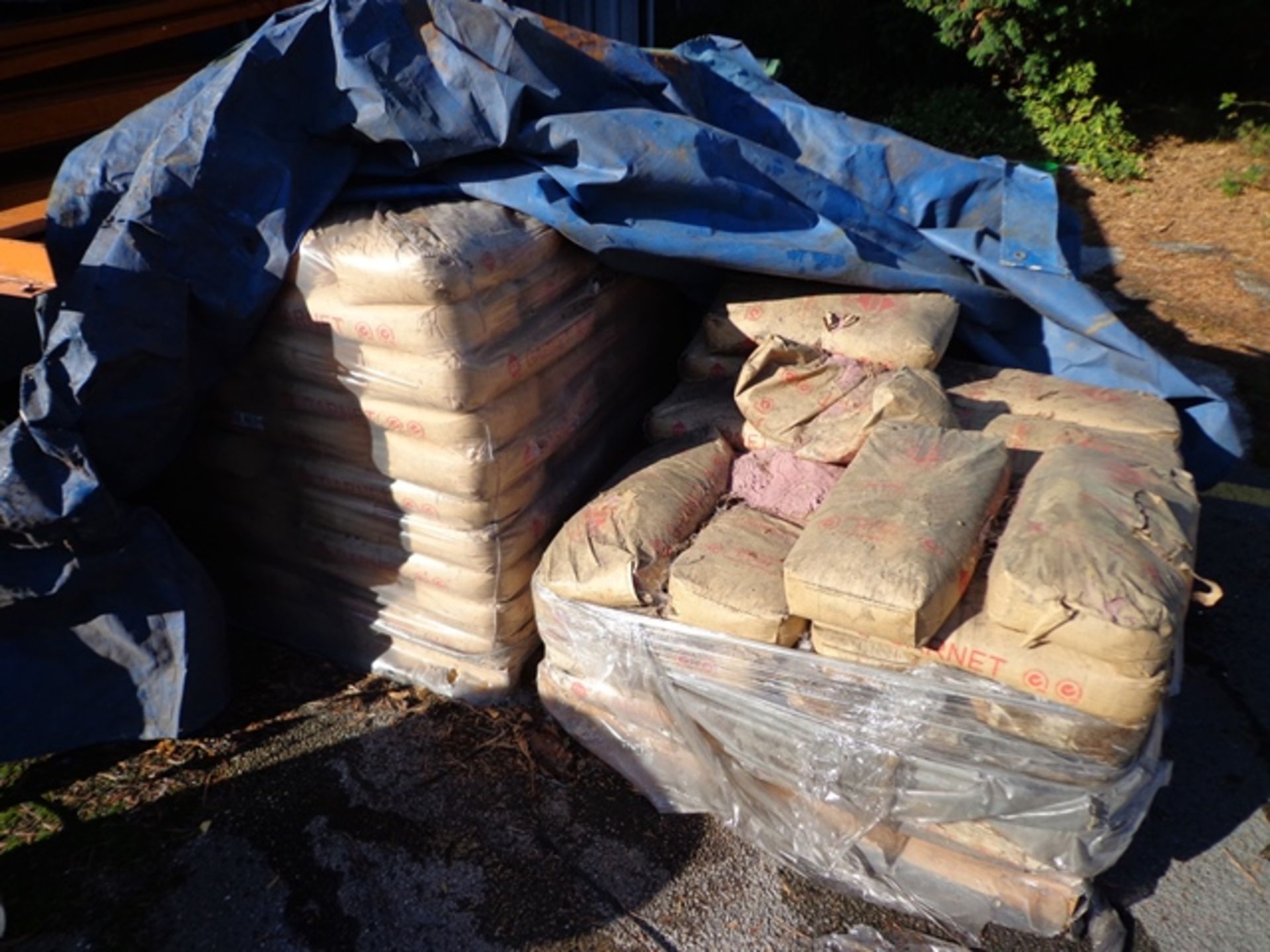 One Pallet and One Part Pallet of GMA Garnet PTY Ltd 80 Mesh Garnet Sand/Grit