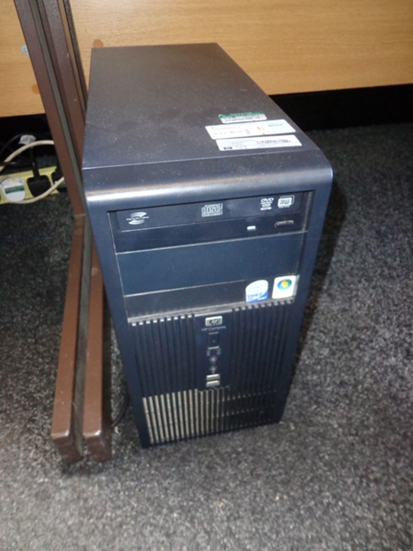 HP Compaq DX2300 Microtower Personal Computer c/w Samsung Syncmaster SA450 Flat Screen Monitor, - Bild 2 aus 2