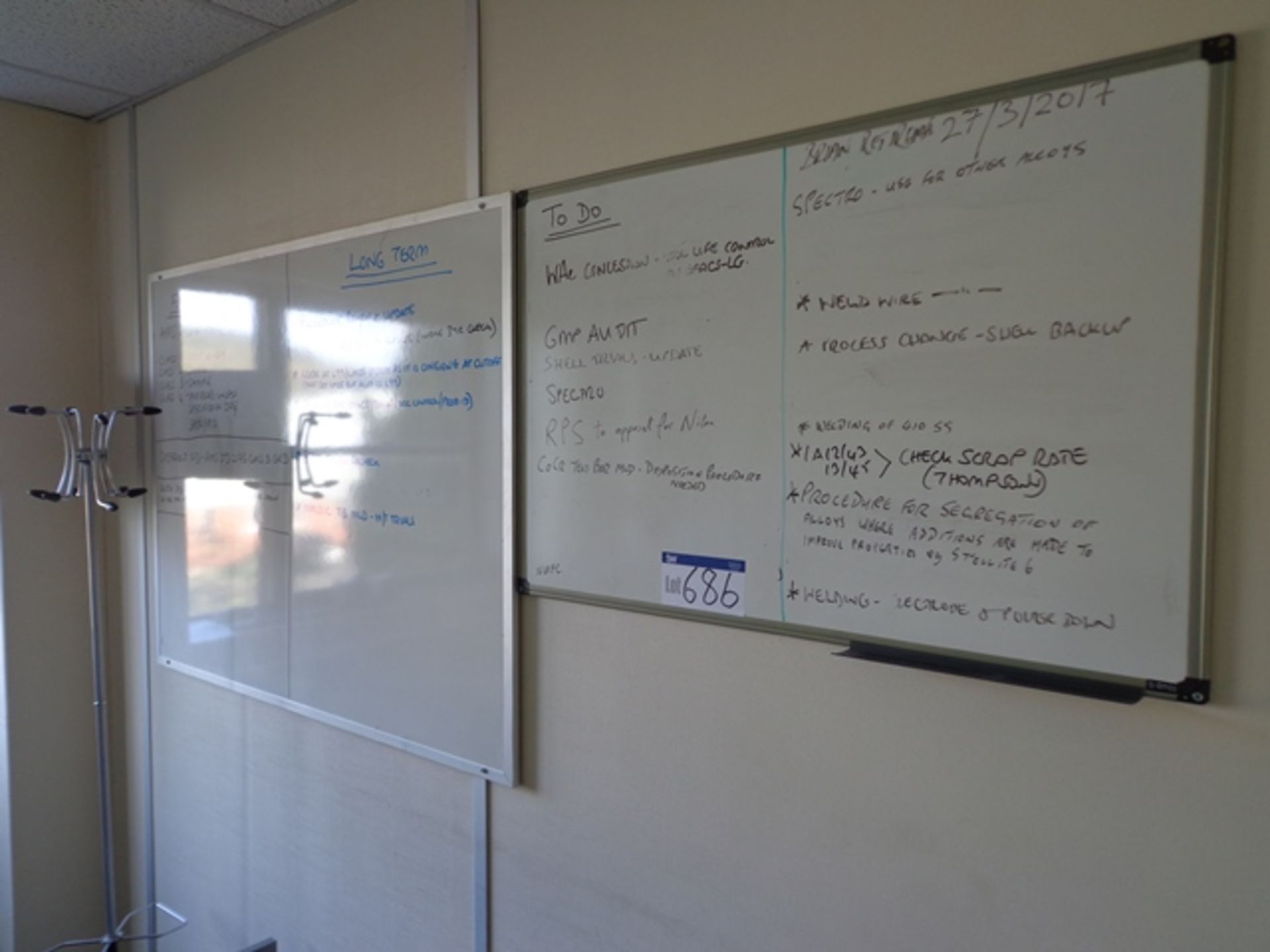 Two White Boards