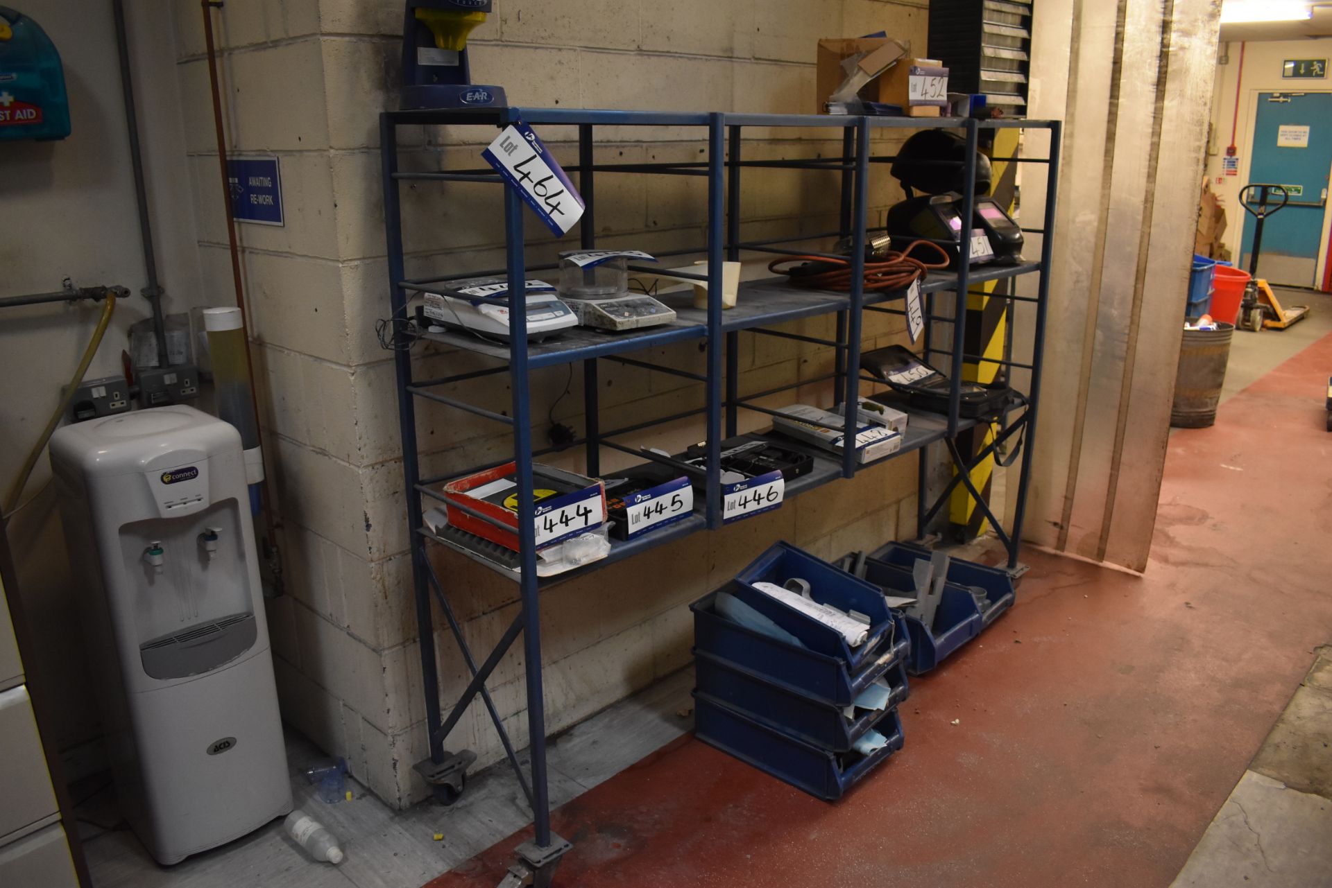 Mobile Steel Shelving 2.2m x 450 x 1650mm H