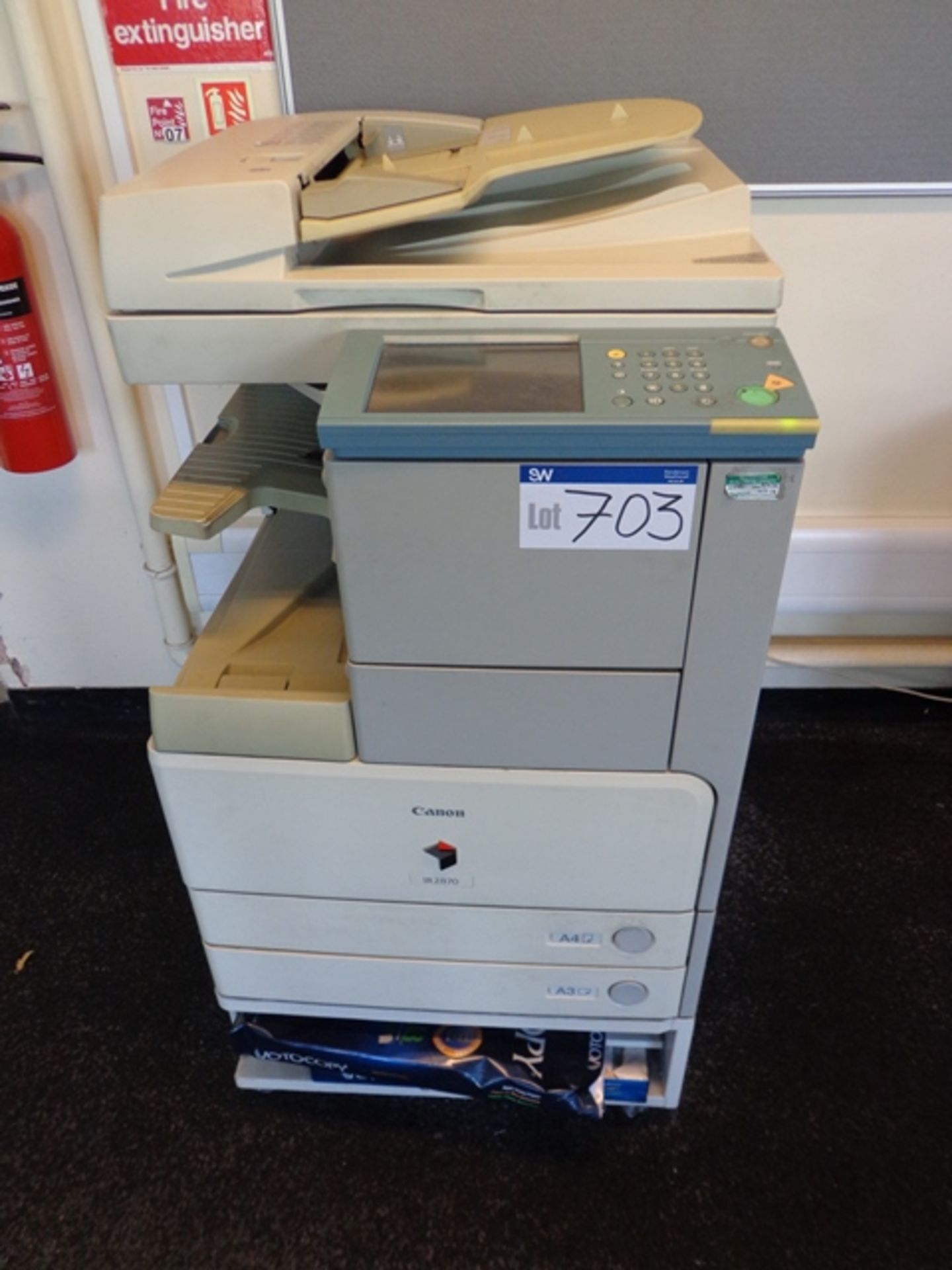 Canon IR2870 Photocopier, serial number: KCDE 21491