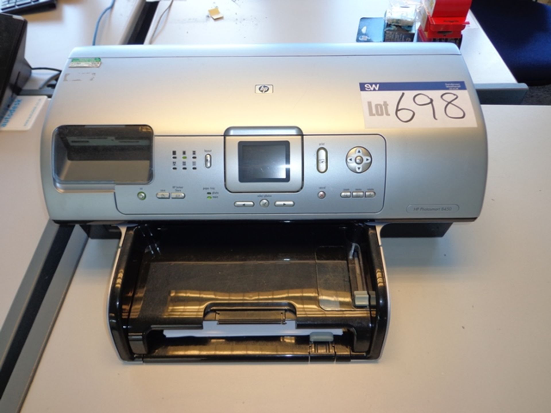 HP Photosmart 8450 Wireless Printer, serial number: CN55H2105G