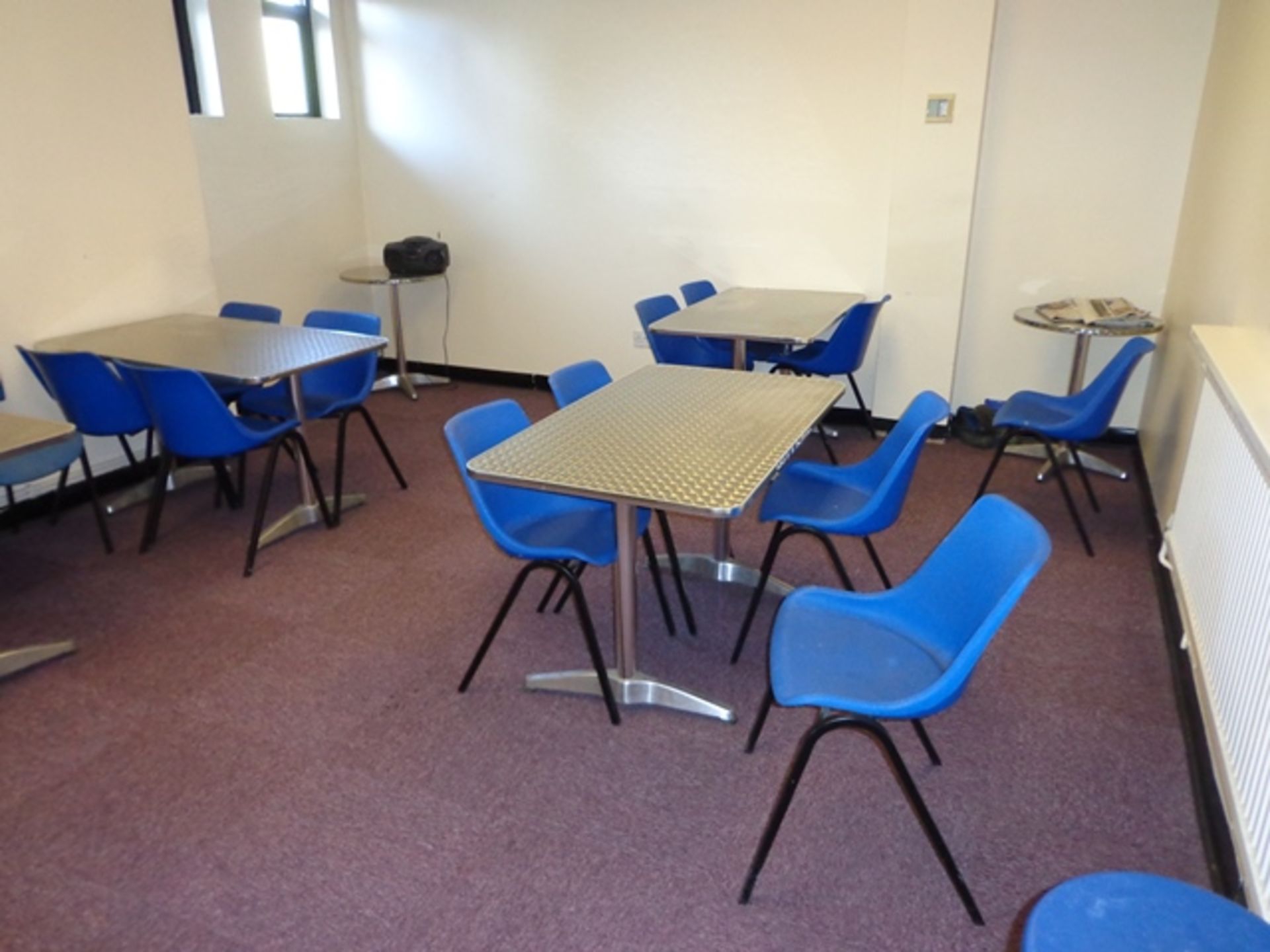 Contents to Room including Tables, Chairs and Changing Benches