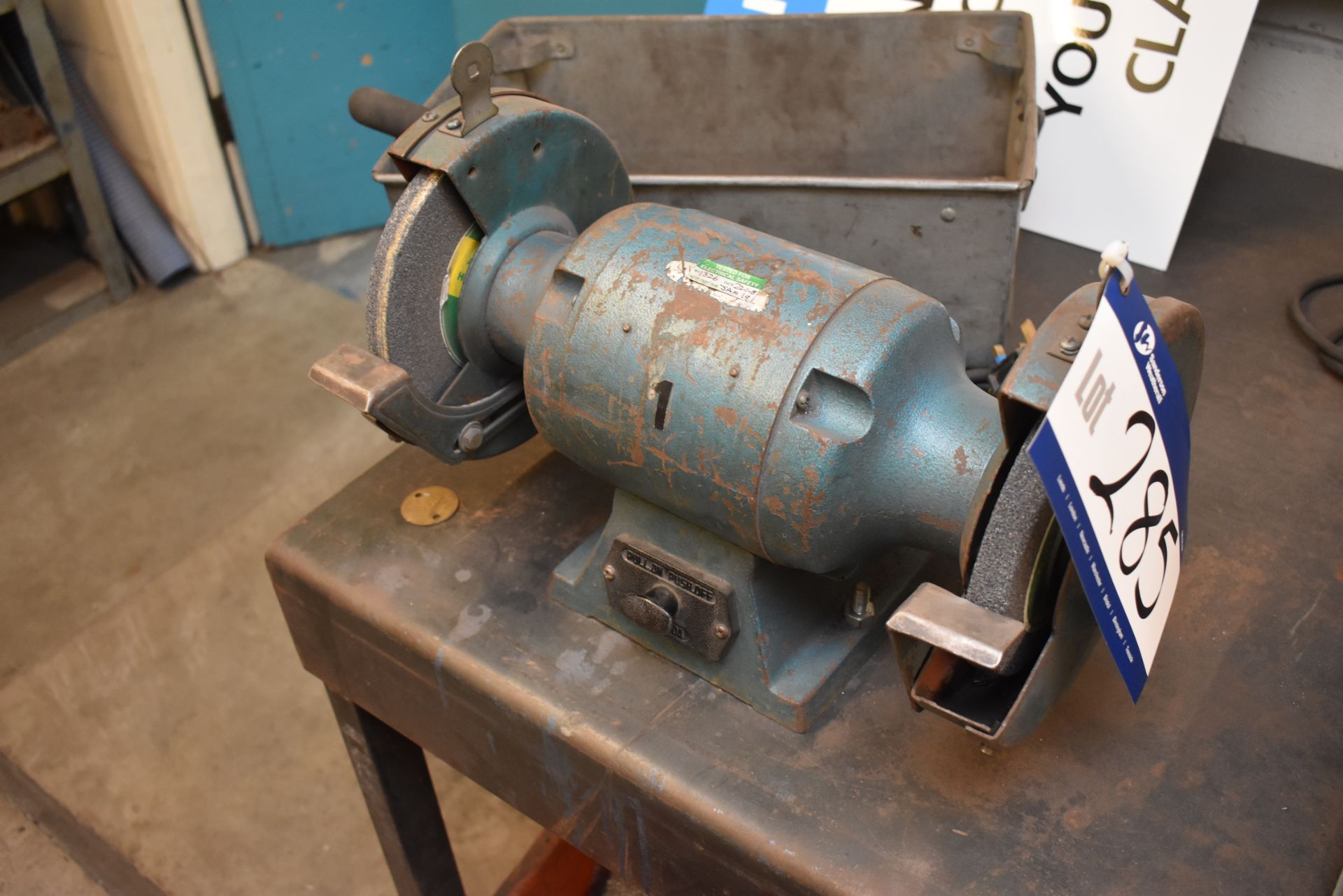 Double Ended Bench Grinder, 240v