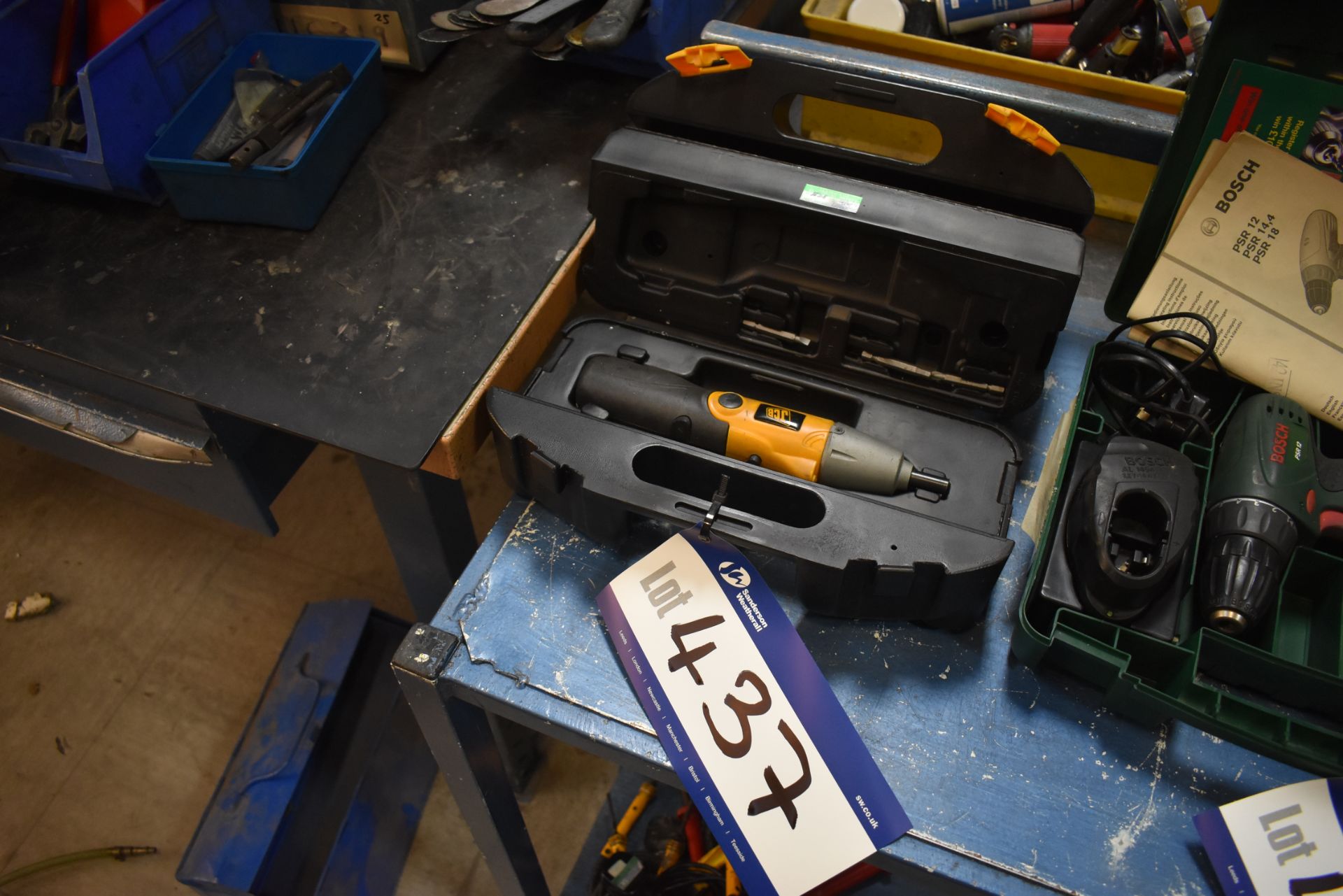 JCB Rechargeable Screwdriver with Carry Case