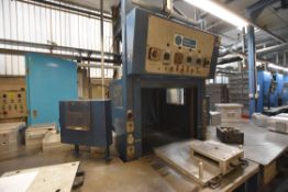 Maymar MV160 Top Injection Wax Machine, 50t Clamping Force, serial no. 82/184, with two steel heated
