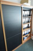 Tambour Door Cabinet (Please note this item is located at Avocado Court, 3 Commerce Way, off