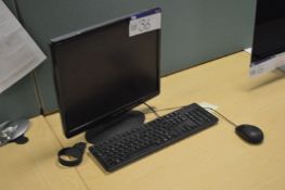 Dell Precision 25500 Tower Personal Computer, service tag 8BN5F5J, with Hanns.G monitor, keyboard